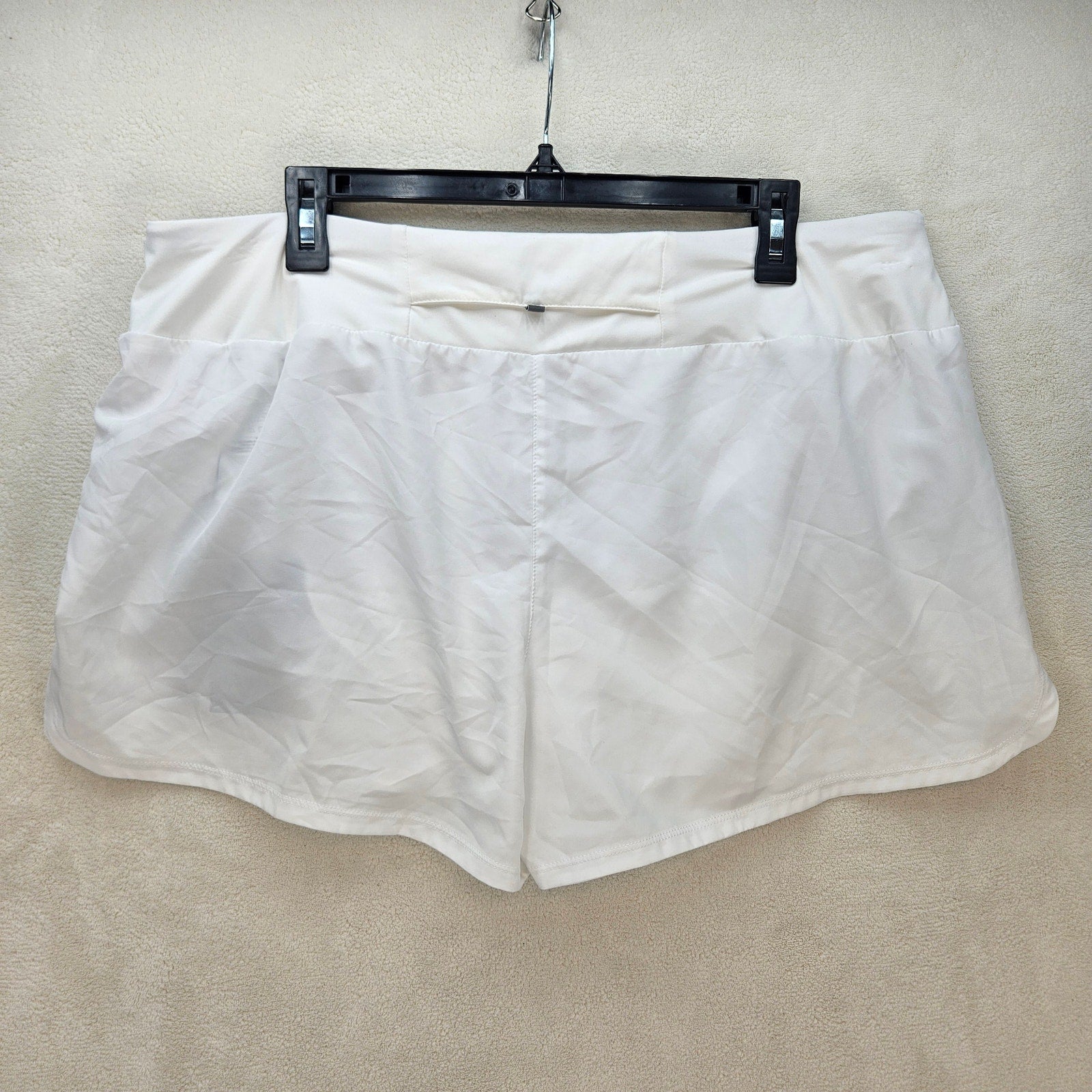 NIKE WOMEN'S XXL DRI FIT WHITE RUNNING SHORTS CJ2400-100 NWT