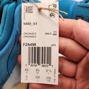 ADIDAS ORIGINAL MEN'S 5 NMD_V3 ACTIVE TEAL WHITE BREATHABLE ATHLETIC FZ6498