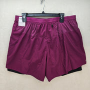 NIKE MEN'S XXL SANGRIA BLACK FLEX STRIDE 2 IN 1 5INCH SHORTS NWT CJ5467-610 NWT