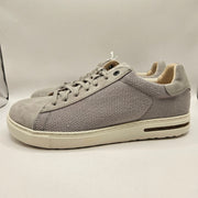 BIRKENSTOCK MEN'S 10 BEND LOW LIGHT GREY TEXTILE LOW TOP SNEAKER MADE IN GERMANY