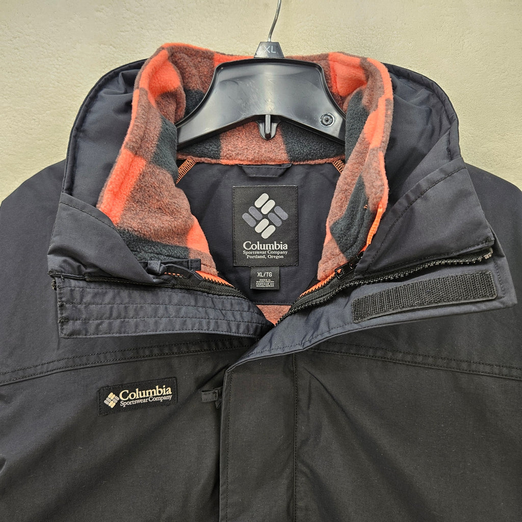 COLUMBIA BUGABOO MEN'S XL 1986 BLACK INTERCHANGE JACKET NWT WM5875-011