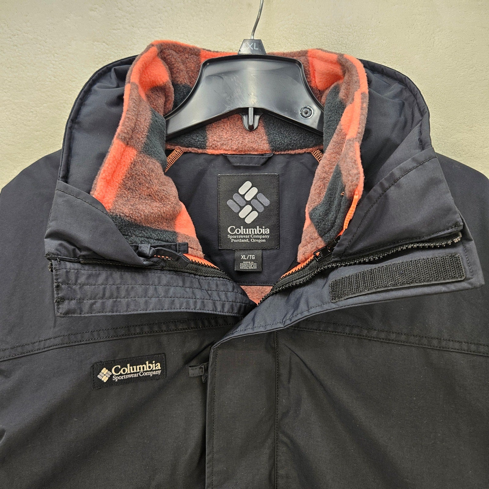 COLUMBIA BUGABOO MEN'S XL 1986 BLACK INTERCHANGE JACKET NWT WM5875-011