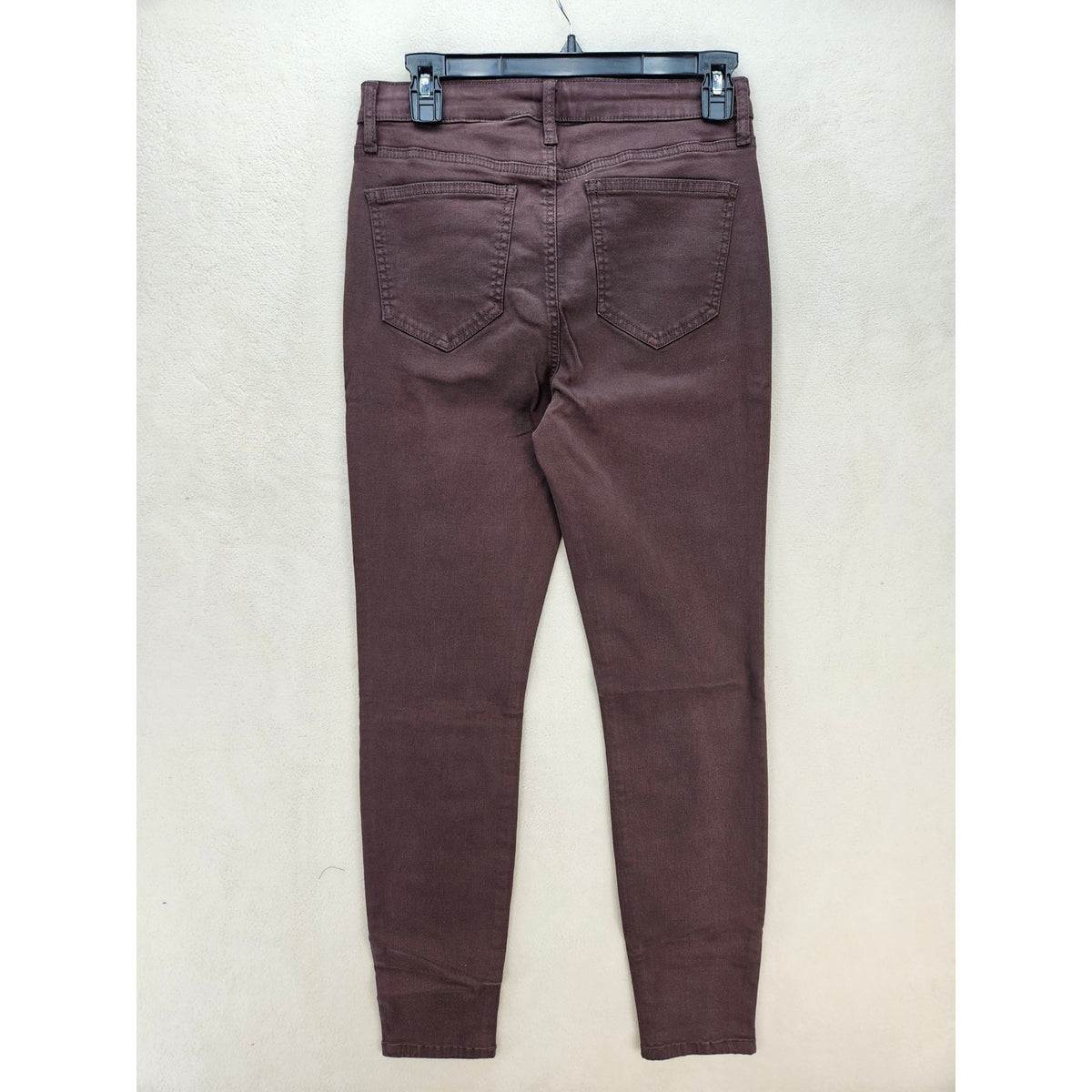 BUFFALO DAVID BITTON WOMEN'S 4 HIGH RISE SKINNY LEG STRETCH PANT DARK OAT NWT