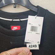 NIKE MEN'S XXL TECH FLEECE OVERSIZED PULLOVER SWEATSHIRT BLACK HV6537-010