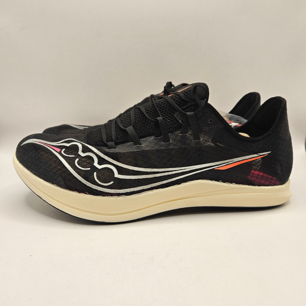 SAUCONY MEN'S 10.5 TERMINAL VT TRACK SPIKES BLACK VIZI SHOES S29101-85
