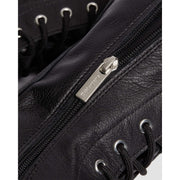 DR MARTENS WOMEN'S 6 VIRGINIA LEATHER 28-EYE EXTREME MAX THIGH HIGH BOOTS NWOB