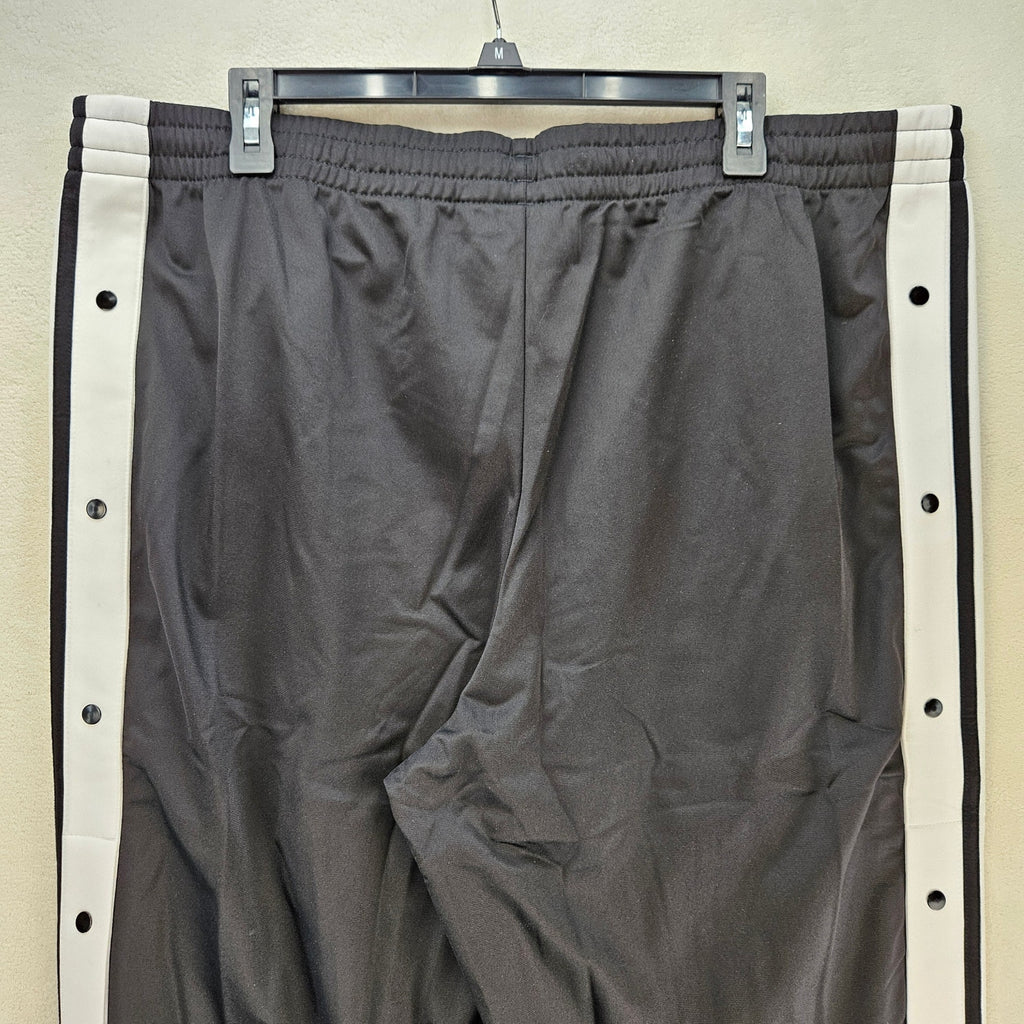 ADIDAS ORIGINALS WOMEN'S 2X ADIBREAK LOOSE TRACK PANTS IN0676 NWT BLACK WHITE