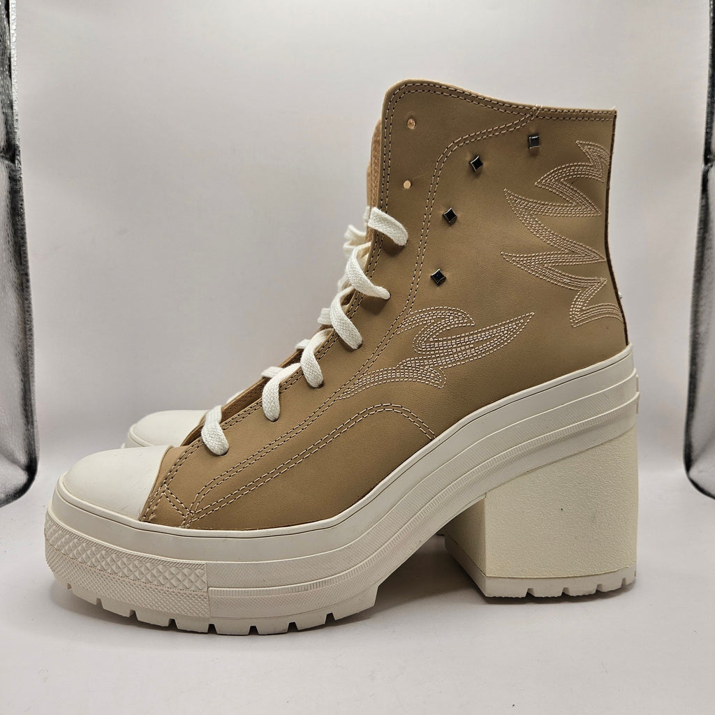 CONVERSE MEN'S 9.5 WOMEN'S 11.5 CHUCK 70 DE LUXE HEEL WESTERN GLAM A15470C NWOB
