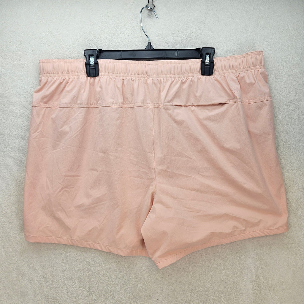 VRST MEN'S XXL WOVEN NYLON 5" SHORT SUN KISSED PINK NWT
