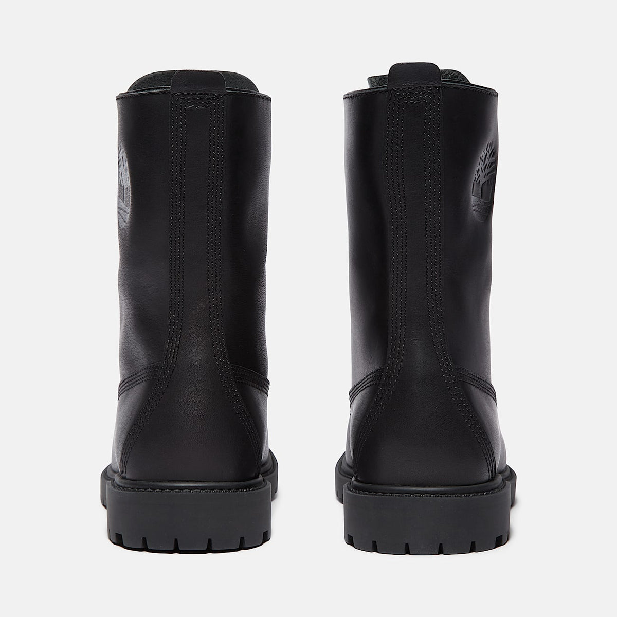 TIMBERLAND WOMEN'S 7 PREMIUM 8 INCH LACE WP BLACK FULL GRAIN BOOT TB0A43MXW02