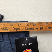 DICKIES MEN'S 36X34 PROTECT COOLING RIPSTOP CARGO PANTS UPF 40+ AIR FORCE BLUE