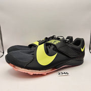NIKE MENS 13 ZOOM ROTATIONAL 6 TRACK FIELD THROW SHOES BLK VOLT PINK CT0079-001