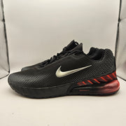 NIKE MEN'S 13 AIR MAX PHOENIX BLACK METALLIC SILVER RED FZ5307-003 NWOB