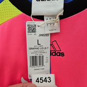 ADIDAS MEN'S LARGE ORIGINALS SPIDERS GOALKEEPER LOOSE LONG SLEEVE JERSEY JW0203