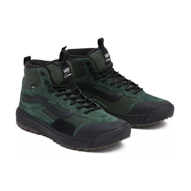 VANS MEN'S 8 ULTRARANGE EXO HI MTE 1 MOUNTAIN VIEW GREEN BOOTS NIB