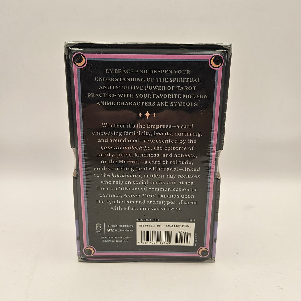 ANIME TAROT by NATASHA YGLESIAS FULL 78 CARDS & GUIDEBOOK NEW SEALED