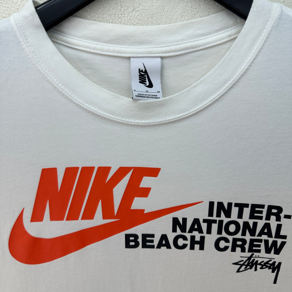 NIKE x STUSSY White T shirt Men's Size XL