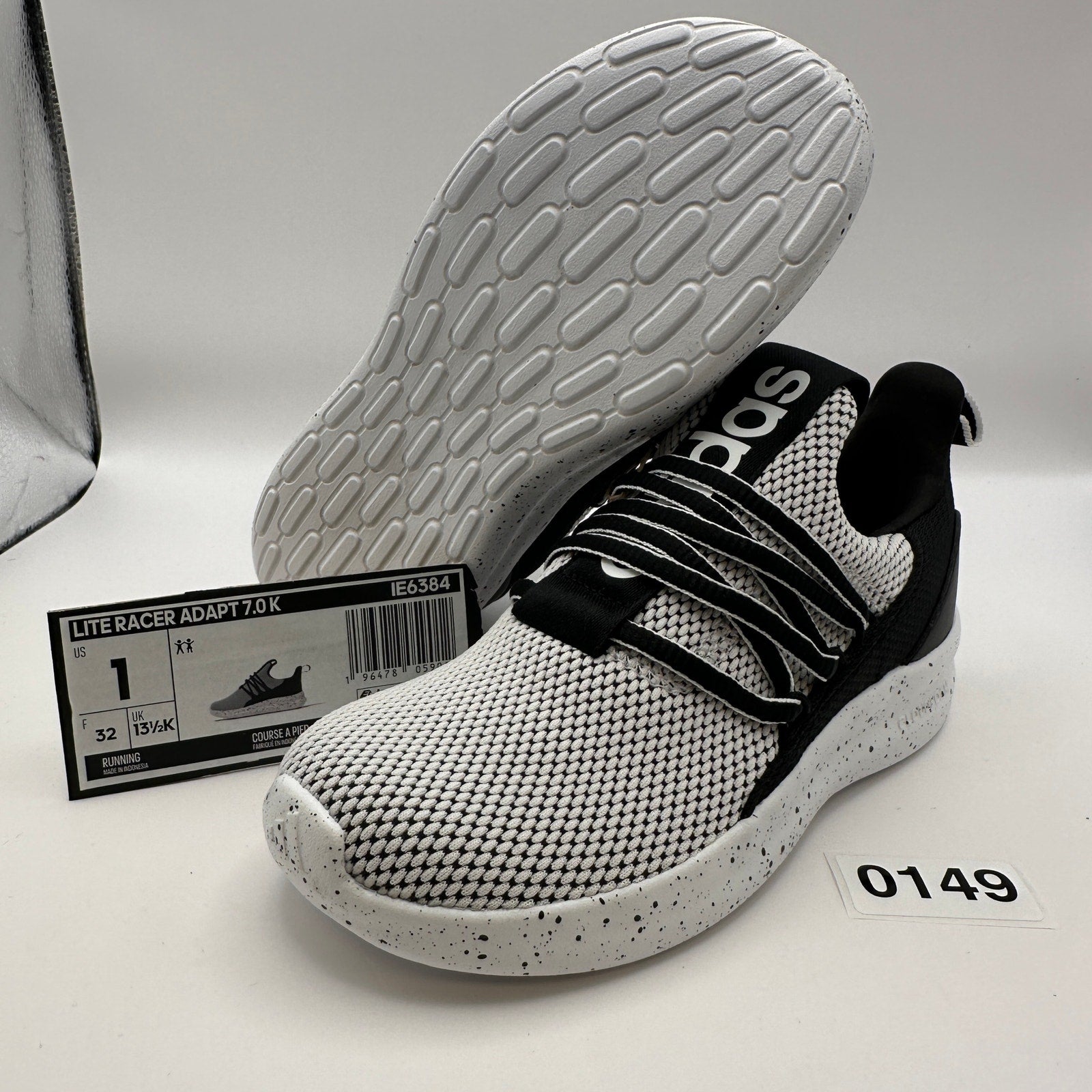 ADIDAS GS 1 Lite Racer Adapt 7 Kids Running Shoes