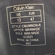 CALVIN KLEIN MEN'S 13 CMJIMNON-R JAMESON LOAFER BLACK SLIP-ON DRESS SHOES NWOB