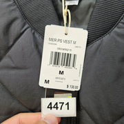 ADIDAS MEN'S MEDIUM MERCEDES AMG PETRONAS FORMULA 1 DOWN VEST BLACK JX8773