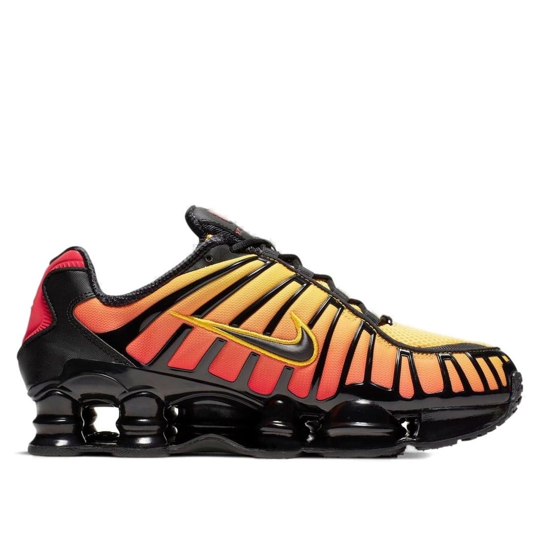 NIKE MEN'S 8 SHOX TL BLACK AMARILLO YELLOW GRADIENT AV3595-004 NIB