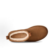 UGG MEN'S 12 CLASSIC ULTRA MINI LENNOX CHESTNUT 1174581 NIB