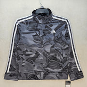 ADIDAS KIDS SMALL ACTIVE SPORTSWEAR FULL ZIP UP JACKET