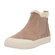 TIMBERLAND WOMEN'S 5.5 SKYLA BAY 2.0 MID WARM LINED SNEAKER TAUPE SUEDE NIB