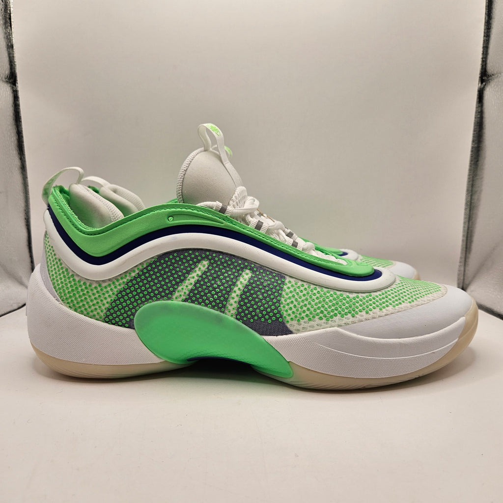 ADIDAS MEN'S 13 D.O.N ISSUE #6 METAMORPHOSIS WHITE GREEN BLUE JQ2249 NWOB