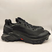 SALOMON MEN'S 7.5 ALPHACROSS 5 GTX L473075 BLACK NWOB