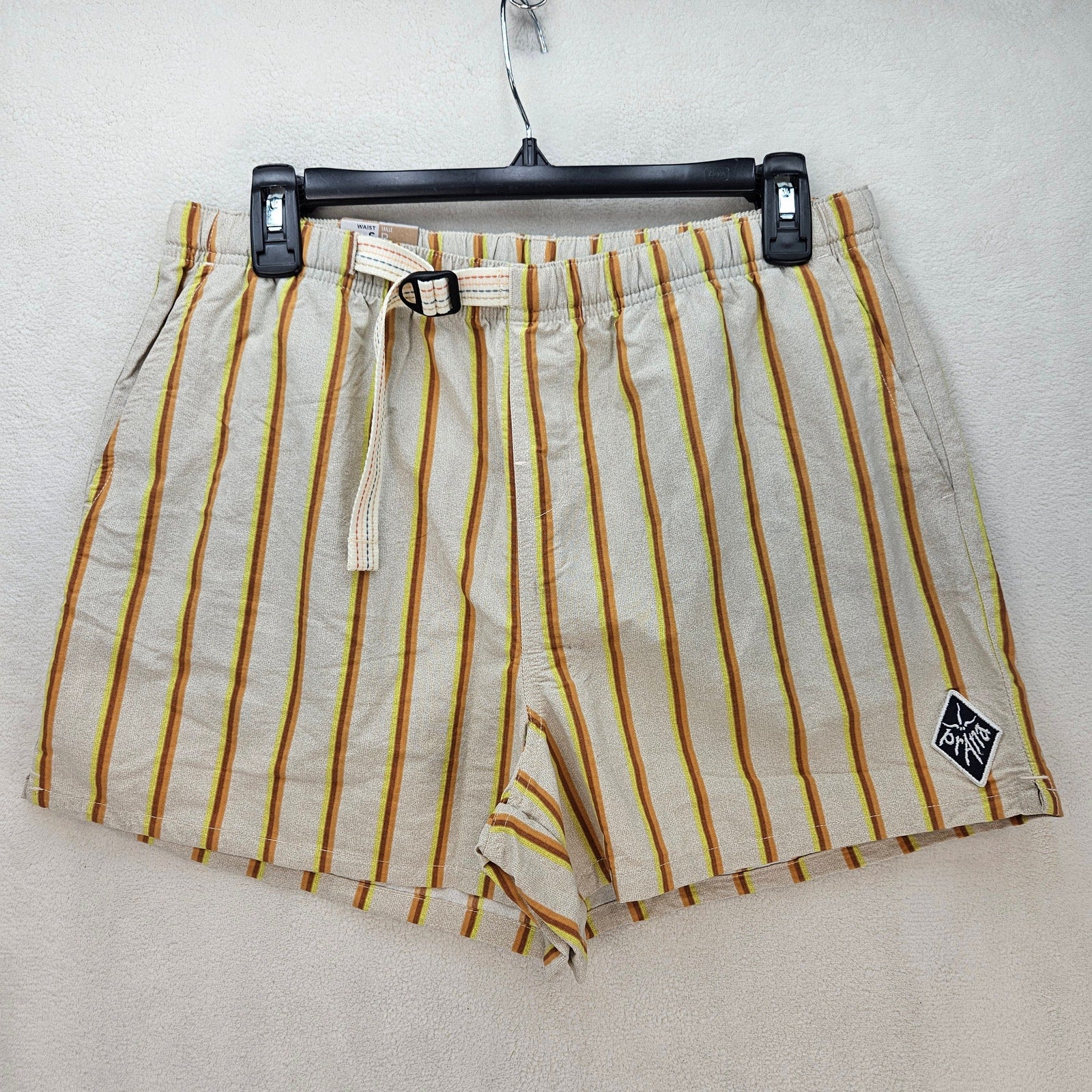 PRANA WOMEN'S MEDIUM INDIO HERITAGE SHORT CARGO STYLE YARROW NWT