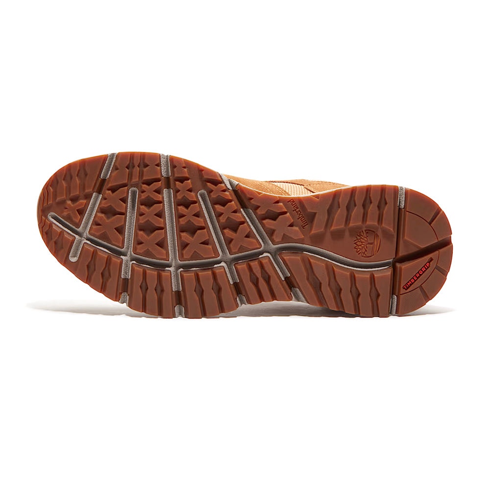 TIMBERLAND MEN'S 7.5 VOYAGER PARK LOW LACE SNEAKER WHEAT NIB