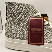 CONVERSE MEN'S 11 CHUCK TAYLOR FIRST STRING WHITE SNOW ALLIGATOR TEXTURE A18413C