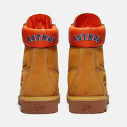TIMBERLAND MEN'S 11.5 6 INCH BOOT WHEAT NEW ERA COLLAB HOUSTON ASTROS