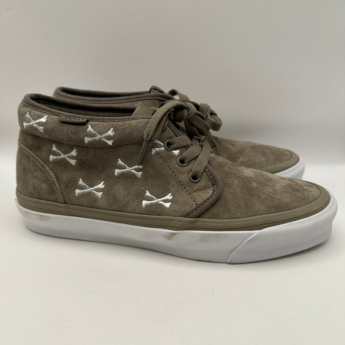 VANS x WTAPS OG Chukka LX Men's 7 Bone Coyote VN0AU3GBMD Suede Leather