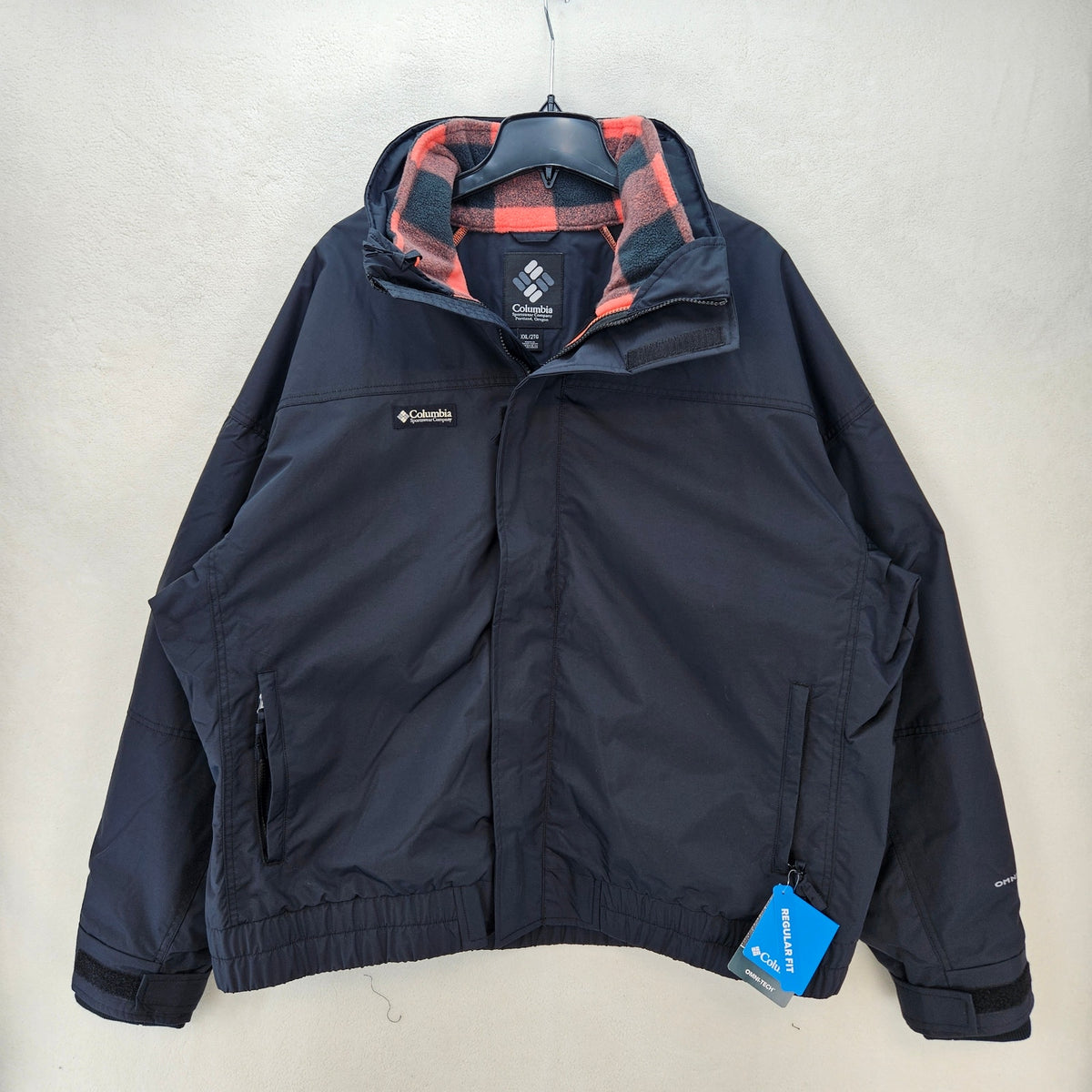 COLUMBIA BUGABOO MEN'S XXL 1986 BLACK INTERCHANGE JACKET NWT WM5875-011