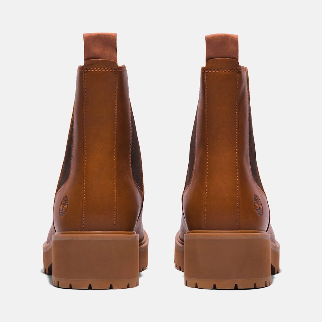 TIMBERLAND WOMEN'S 11 CARNABY COOL MID CHELSEA BOOT SADDLE NIB