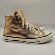 CONVERSE KIDS 6 CHUCK TAYLOR ALL STAR METALLIC ROSE GOLD A11792C HIGH SNEAKER