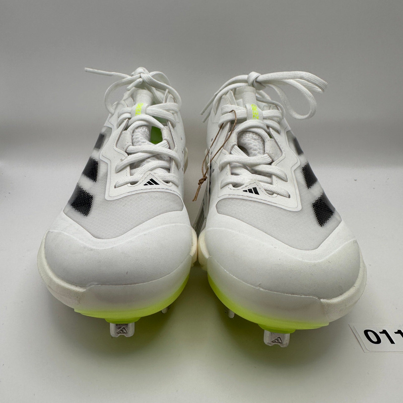 Adidas Adizero Instinct+ Softball Cleats Wms 7.5 White/Neon