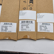 LOT OF 6 - ECCO PREMIUM LACES 80CM MARINE/BLACK/WHITE ROUND NIB 1X6 PAIRS