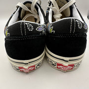 Vans Men's 11 Anaheim Factory Old Skool 36 Dx Lo Black Paisley Sneakers
