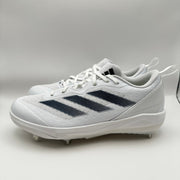 Adidas Womens 7.5 Softball Shoes Adizero Instinct IH3468 White/Blue