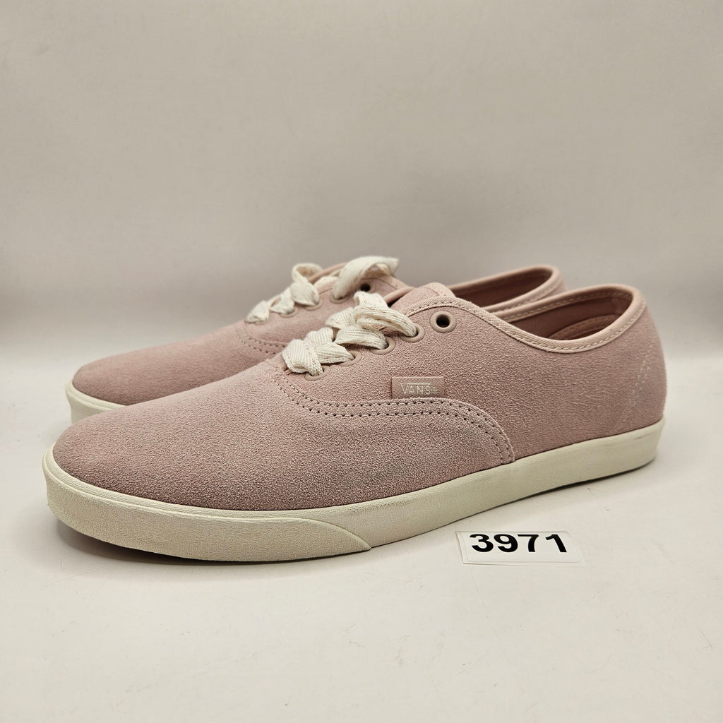 VANS WOMEN'S 8.5 AUTHENTIC LX 44 RARE HAIRY SUEDE LIGHT ROSE PINK SKATE NWOB