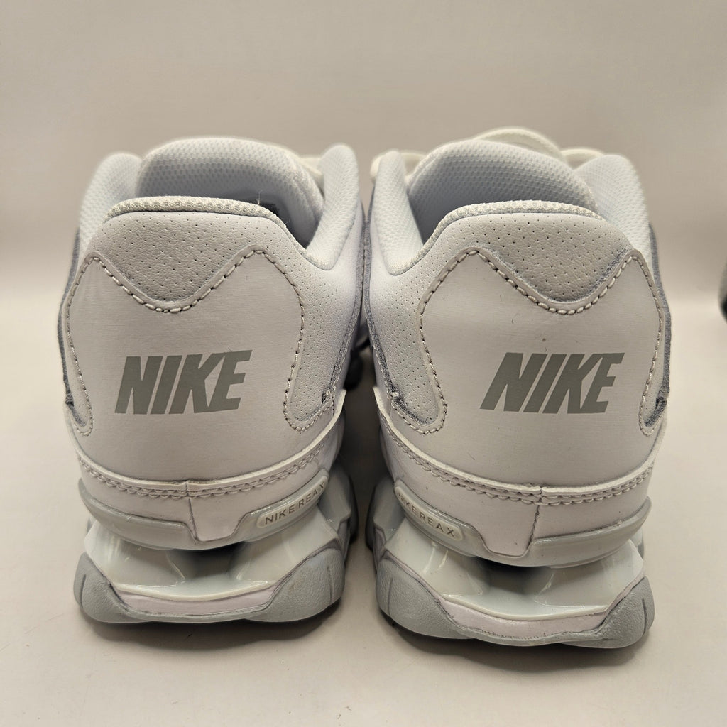 NIKE WOMEN'S 9 REAX 8 TR MESH WHITE PLATINUM NWOB IO2400-102