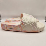 ADIDAS WOMEN'S 11 ADILETTE 22 SLIDE CREAM GLOW PINK JH9698