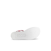 ECCO WOMEN'S 40 FLOWT 3 STRAPS PINK WHITE SANDAL NIB NO LID 27376302363