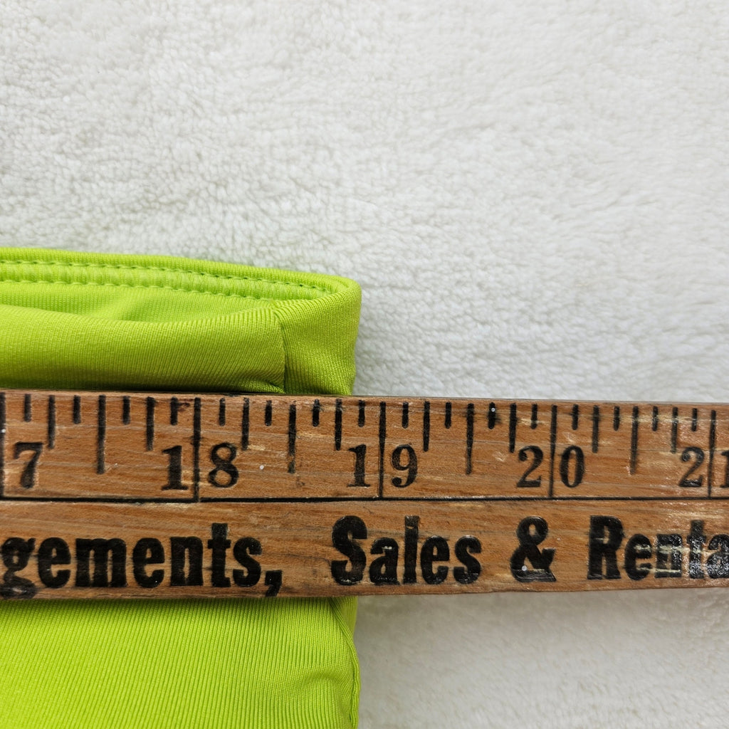 NIKE WOMEN'S XXL NEON GREEN ECLIPSE FLEX 5" RUNNING SHORTS CZ9568-321 NWT
