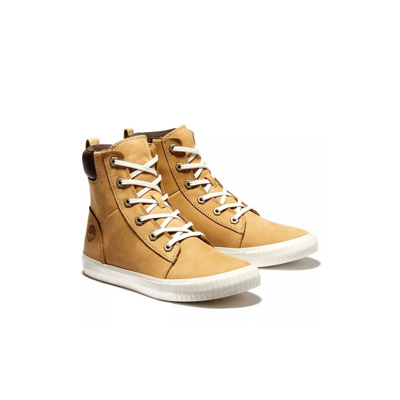 TIMBERLAND WOMEN'S 5.5 SKYLA BAY 6-INCH HI TOP SNEAKER NUBUCK WHEAT NIB
