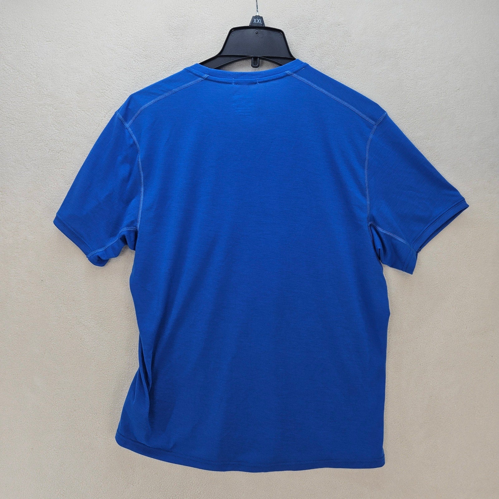 BROOKS WOMEN'S MEDIUM DISTANCE GRAPHIC SHORT SLEEVE BLUE TEE RESPECT HER RUN NWT