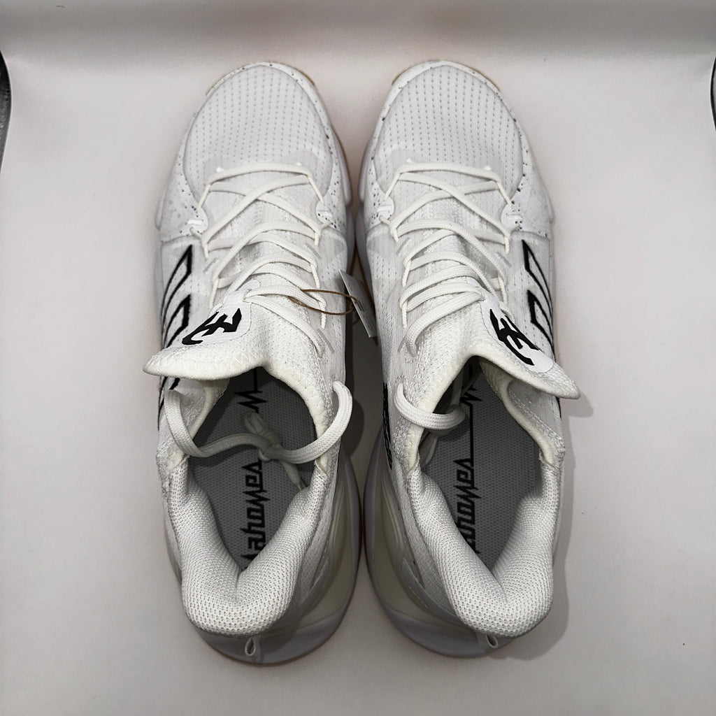 Adidas Mahome 1 Impact FL White Gum Basketball Shoes Size 14